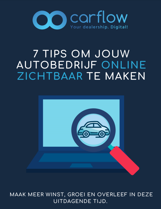 Online showroom - 7-tips om jouw autobedrijf online zichtbaar te maken